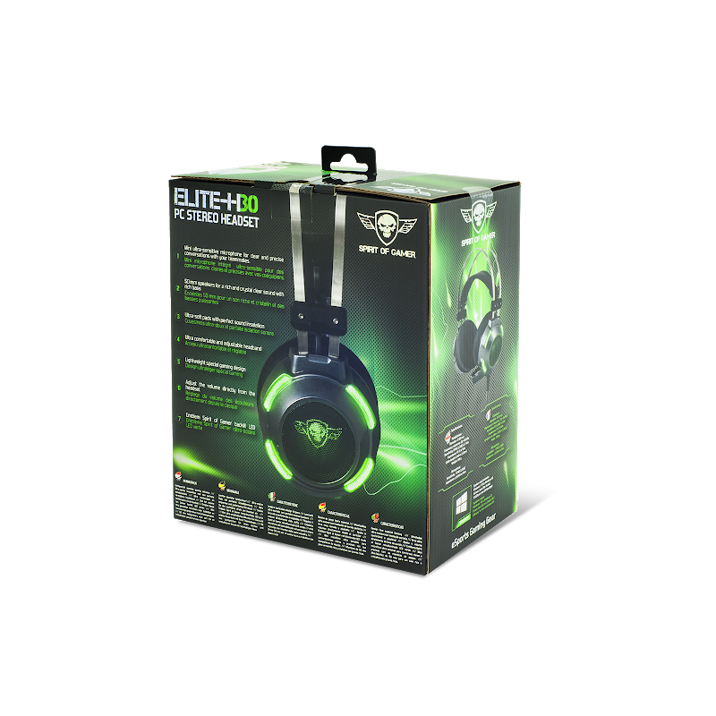 Micro Casque Gaming SPIRIT OF GAMER Elite-H30