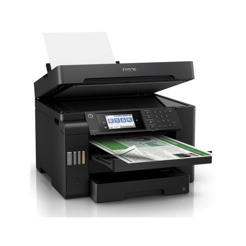 Imprimante à réservoir intégré Jet d'encre 4en1 EPSON ECOTANK ITS L5190  Couleur / Wifi / Garantie 3 ans + 5 Bouteilles d'encre