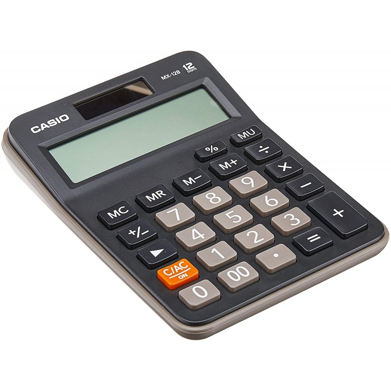 CALCULATRICE CASIO MX-12B-BK NOIR