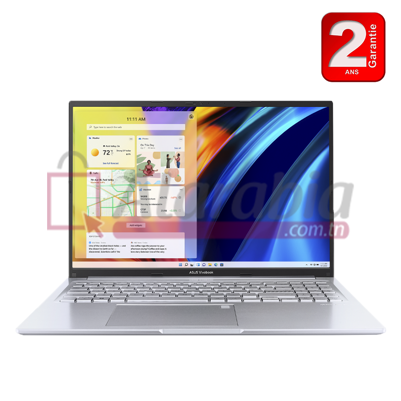 PC Portable 16 Asus S1605PA-MB149W - i7-11370H, 12 Go RAM, 512 Go