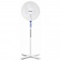 VENTILATEUR SUR PIED AVEC COMMANDE TECHWOOD TVE-473T - BLANC