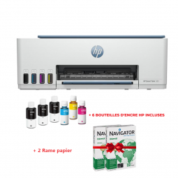 IMPRIMANTE HP 580 SMART TANK COULEUR 3EN1 / WIFI + 6 BOUTEILLES D'ENCRE HP