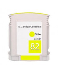 Cartouche Compatible HP 82 C4913A  Jaune