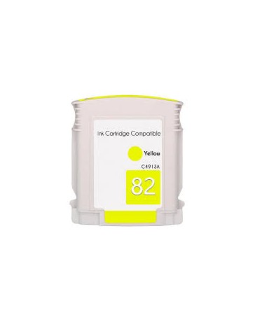 Cartouche Compatible HP 82 C4913A  Jaune