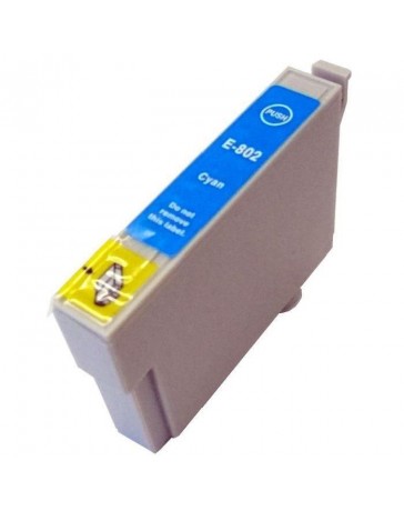 Cartouche Compatible EPSON T0802  Cyan