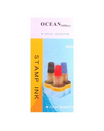 ENCRE A TAMPON 30 ML BLEU OCEAN