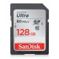 CARTE MEMOIRE SD128GB SANDISK ULTRA SDXC CARD