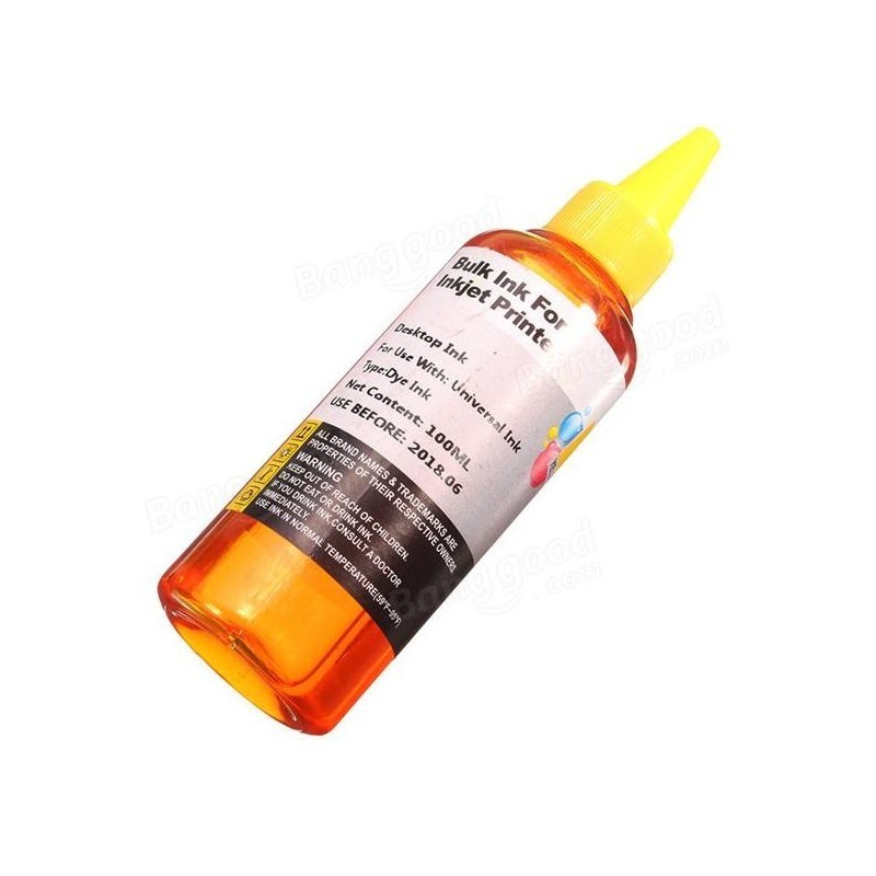 BOUTEILLE ENCRE BROTHER 100ML YELLOW  BULK INK