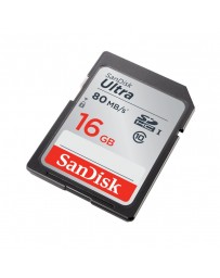 CARTE MEMOIRE SANDISK ULTRA SDHC UHS-1 CARD 16GB