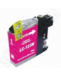 CARTOUCHE BROTHER ADAPTABLE JB-LC123 MAGENTA  JETBOSS