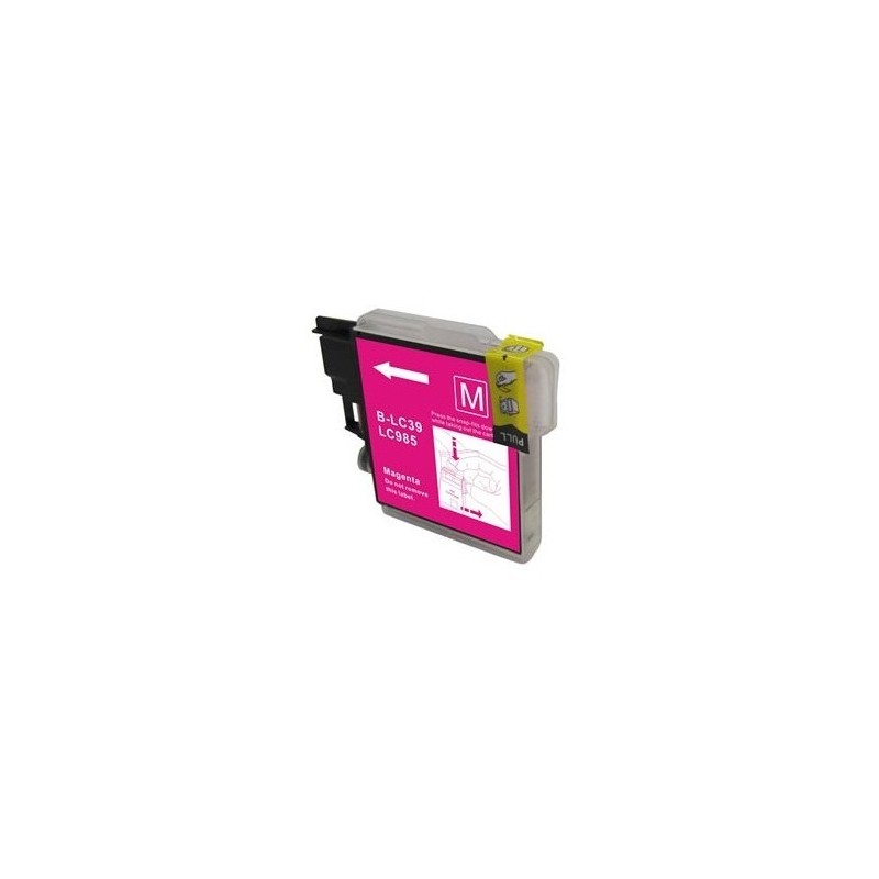 CARTOUCHE BROTHER ADAPTABLE LC985 MAGENTA NEUTRAL BOX